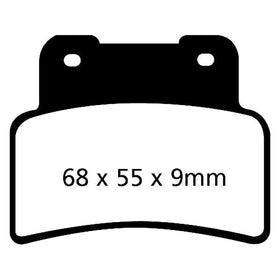 EBC Double-H Sintered Front Brake Pads for Aprilia Mana 850 GT (FA432HH)