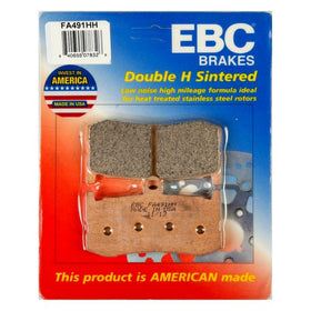 EBC Double-H Sintered Front Brake Pads for Triumph Daytona 675 Standard (FA491HH)