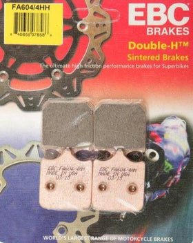 EBC Double-H Sintered Front Brake Pads for Triumph Speed Triple 1050 (FA604/4HH)