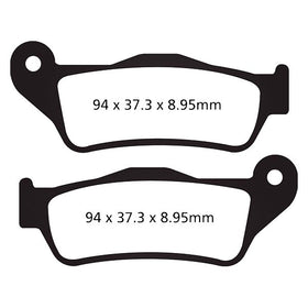 EBC Double-H Sintered Rear Brake Pads for Harley Davidson Street 750 (FA643HH)