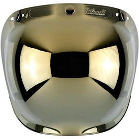 Biltwell Bubble Shield - Gold Mirror
