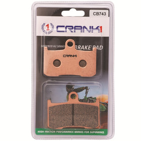 Crank1 Sintered Front Brake Pads for Kawasaki Z900 (CB743)