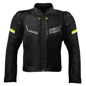 DSG AIRE Jacket (Black/Yellow/Fluorescent) | 7AfterMarket India
