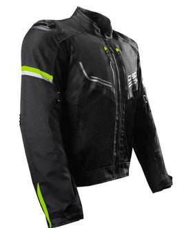 DSG AIRE Jacket (Black/Yellow/Fluorescent) | 7AfterMarket India