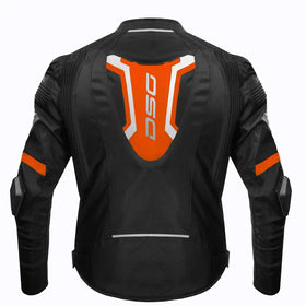 DSG Race Pro V2 Jacket (Orange/Black/Fluorescent) | 7AfterMarket India