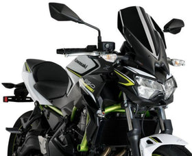 Puig Touring Naked New Generation Windscreen for Kawasaki Z650 2020