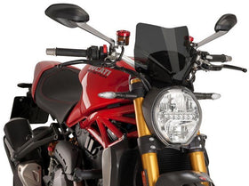 Puig Naked New Generation Windscreen for Ducati Monster 821 2015-2020