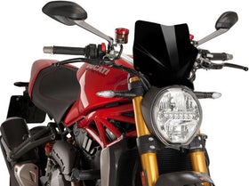Puig Naked New Generation Windscreen for Ducati Monster 821 2015-2020