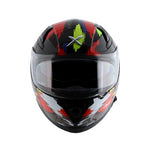 Axor Apex Racer Glossy (Black-Neon-Yellow) Helmet