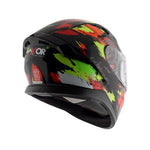 Axor Apex Racer Glossy (White-Neon-Yellow) Helmet