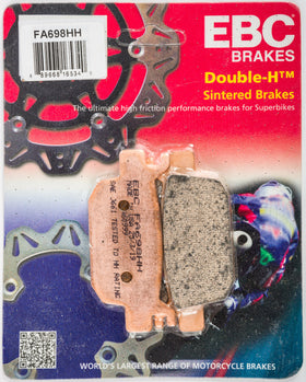 EBC Double-H Sintered Rear Brake Pads for Benelli TRK502X (FA698HH)