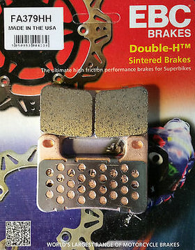 EBC Double-H Sintered Front Brake Pads for Suzuki Hayabusa (FA447HH)
