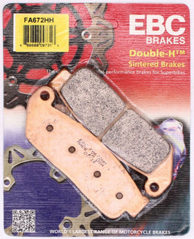 EBC Double-H Sintered Front Brake Pads for Indian Scout (FA672HH)