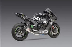 Yoshimura Race Alpha Stainless Steel 3/4 Exhaust, W/ Stainless Muffler For Kawasaki ZX-10R/RR (2016-2020) | 7aftermarket India