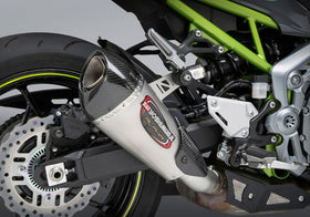 Yoshimura Alpha T Works Street Stainless Steel Slip-On Exhaust For Kawasaki Z900 (2017-2023) | 7aftermarket India