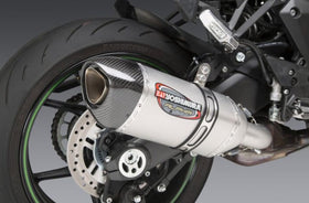 Yoshimura Alpha Street Stainless Steel With Stainless Muffler Slip-On Exhaust Kawasaki Ninja 1000SX (2020-2023) | 7aftermarket India